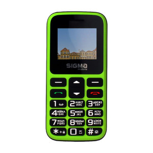 Мобільний телефон Sigma mobile Comfort 50 Hit 2020 Dual Sim Green (4827798120941)