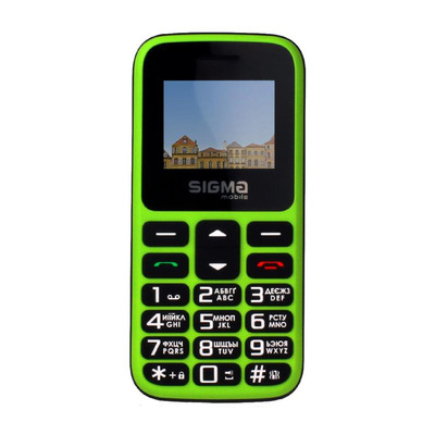 Мобільний телефон Sigma mobile Comfort 50 Hit 2020 Dual Sim Green (4827798120941)