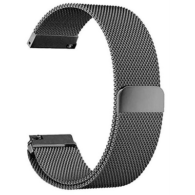 Ремешок BeCover Milanese Style для Xiaomi Amazfit Bip (20mm) Lite/Bip S Lite/GTR 42mm/GTS/TicWatch S2/TicWatch E/GTS 3/GTS 2 mini Gray (707681)