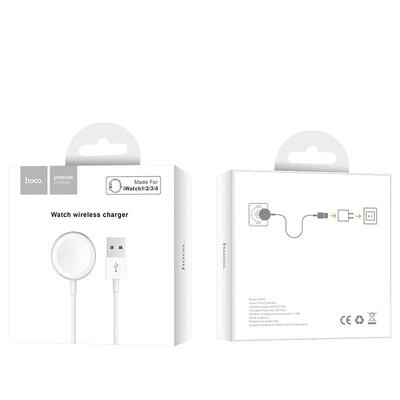 Бездротовий зарядний пристрій Hoco CW16 White (CW16W)