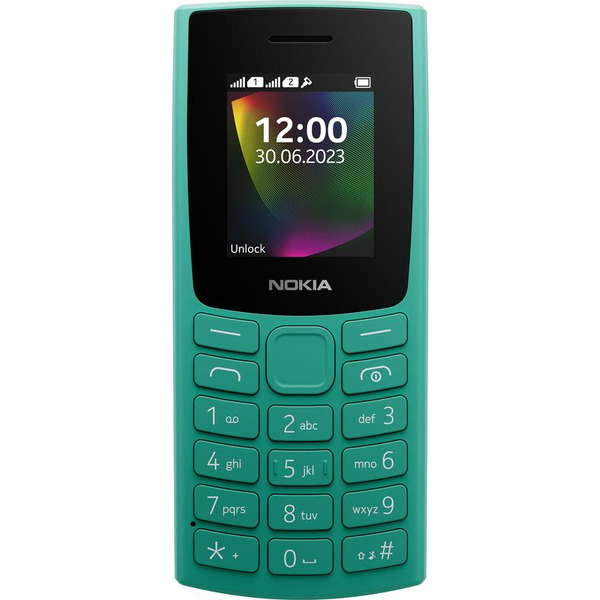 Мобильный телефон Nokia 106 2023 Dual Sim Green