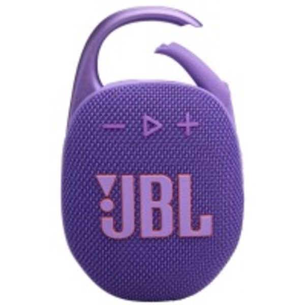 Портативна колонка JBL Clip 5 Purple (JBLCLIP5PUR)