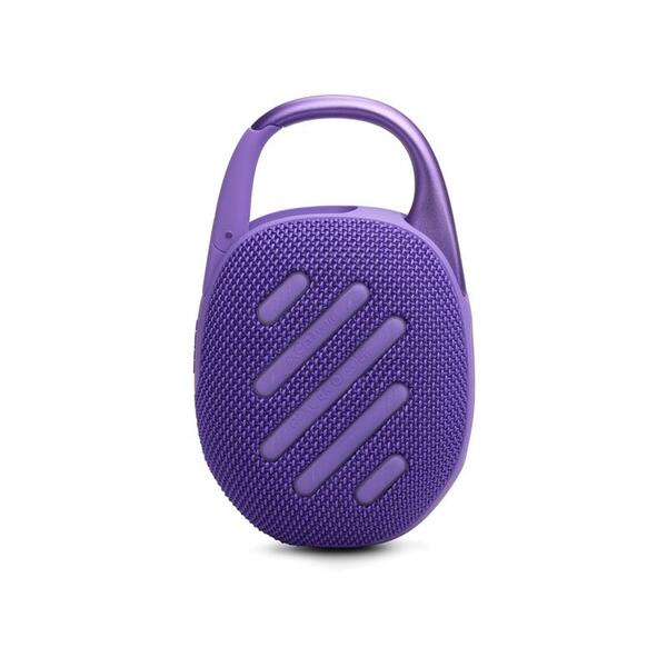 Портативна колонка JBL Clip 5 Purple (JBLCLIP5PUR)