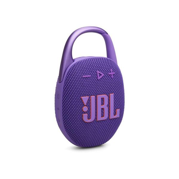Портативна колонка JBL Clip 5 Purple (JBLCLIP5PUR)