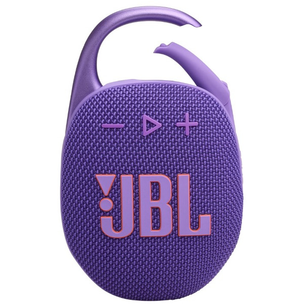 Портативна колонка JBL Clip 5 Purple (JBLCLIP5PUR)
