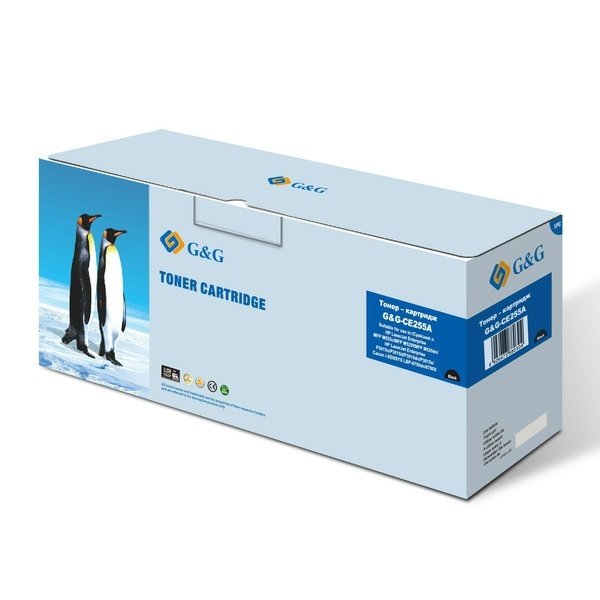 Картридж G&amp;G для HP LJ P3015 Black (G&amp;G-CE255A)