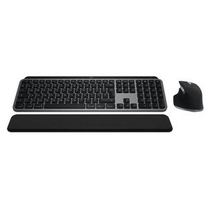 Комплект (клавіатура, миша) бездротовий Logitech MX Keys S Combo for Mac Space Grey (920-012845)