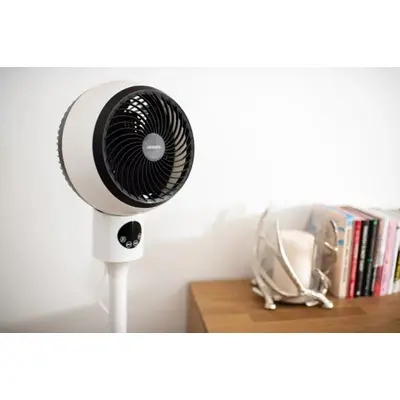 Вентилятор ARDESTO підлоговий, 50Вт, пульт ДК, дисплей, чорно-білий