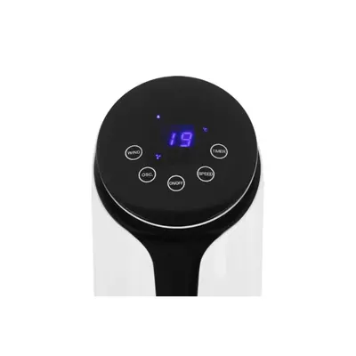 Вентилятор ARDESTO колонний, 110см, 50Вт, пульт ДК, дисплей, чорно-білий