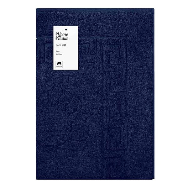 Килимок для ніг махровий Ardesto Home 50х70см, синій (ART2557NA)