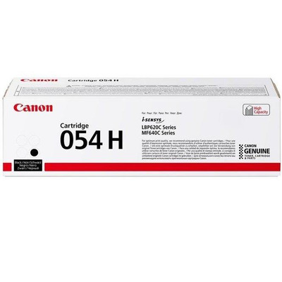 Картридж Canon 054H Black MF641/643/645, LBP-621/623 Black (3100 арк)