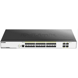Комутатор D-Link DGS-3000-28XS 24xSFP, 4xSFP+, L2