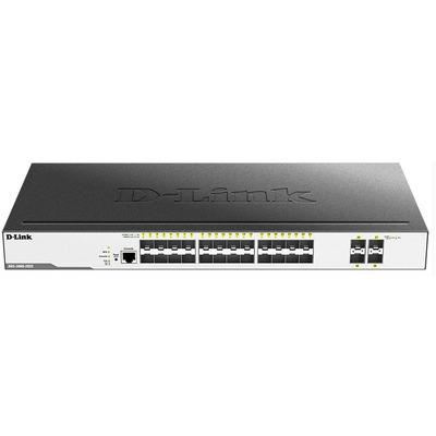 Комутатор D-Link DGS-3000-28XS 24xSFP, 4xSFP+, L2