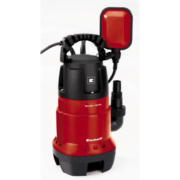 Насос дренажный Einhell GC-DP 7835, 780 Вт, 15700 л/ч, выс. 8 м, глуб. 8 м, 5.2 кг