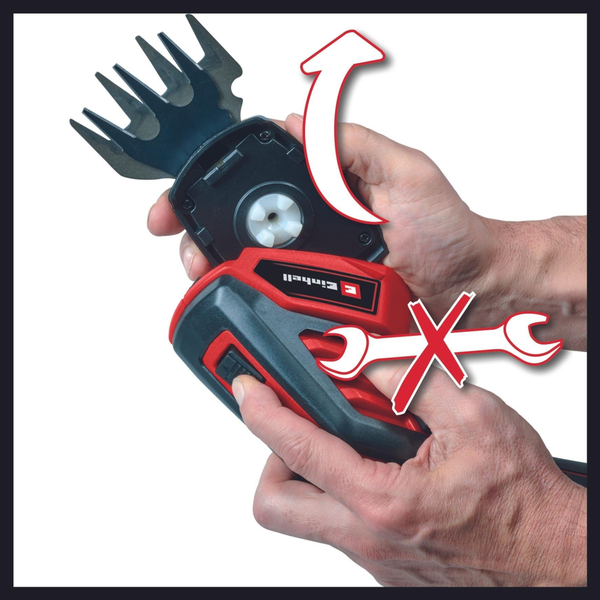 Ножиці для трави акумуляторні Einhell GC-CG 3,6/70 Li WT, 3.6В 2 Аг (3410365)