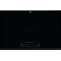Варильна поверхня Electrolux індукційна, 80см, розширена зона, Hob2Hood, чорний