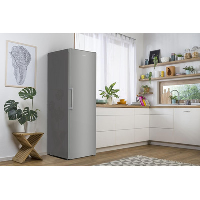 Холодильна камера Gorenje, 186x60х66, 398л, А++, електронне упр, зона св-ті, сірий