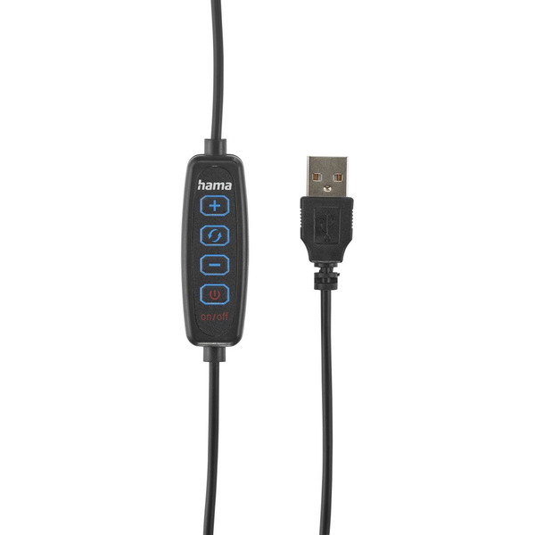 Трипод смартфону Hama Steady-120 V2, кулястий, 185см, Bluetooth, зі світлодіодним кільцем, чорний