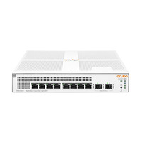 Комутатор HPE Aruba Instant On 1930, 8xGE, 2xGE SFP ports, PoE+ 124W, LT Warranty