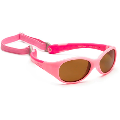 Дитячі сонцезахисні окуляри Koolsun Flex рожеві (Розмір 3+) (KS-FLPS003)