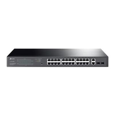 Комутатор TP-LINK TL-SG1428PE 24xGE (24xPoE) 2xSFP, 250Вт, WebSmart
