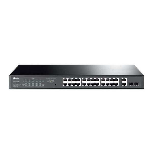 Коммутатор TP-LINK TL-SG1428PE 24xGE (24xPoE) 2xSFP, 250Вт, WebSmart