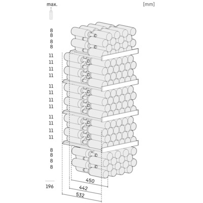 Винна шафа Liebherr HWS84GA