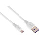 Кабель USB-A > Lightning зарядки/синхронизации 2E, 1м, Glow, белый