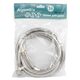 Шланг для душа 1/2" SS розтяжний з підшипником 150-180см AQUATICA XB-9353 (9792040)