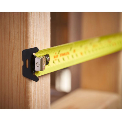 Рулетка вимірювальна CONTROL-LOCK довжиною 8 м/26, шириною 25 мм, в обгумованому корпусі, з подвійною шкалою STANLEY STHT37236-5