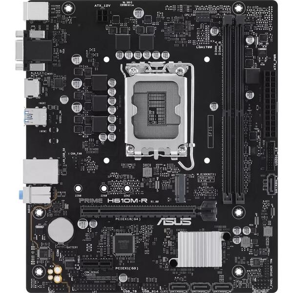 Материнская плата Asus Prime H610M-R-SI Socket 1700