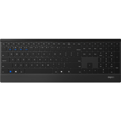 Клавіатура бездротова Rapoo E9500M Wireless Black
