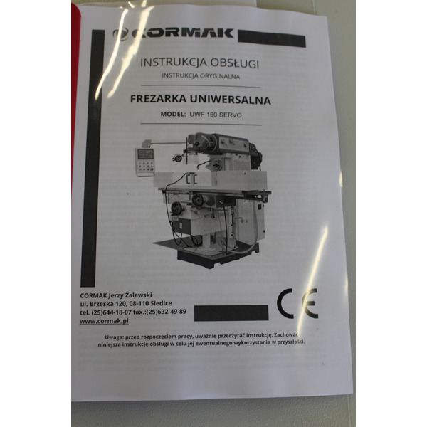 Універсальний фрезерний верстат CORMAK UWF 150 SERVO