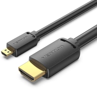 Кабель HDMI M - Micro M, 3.0 м, V2.0 4K 60Гц 18Gbps HDR Dolby Vention