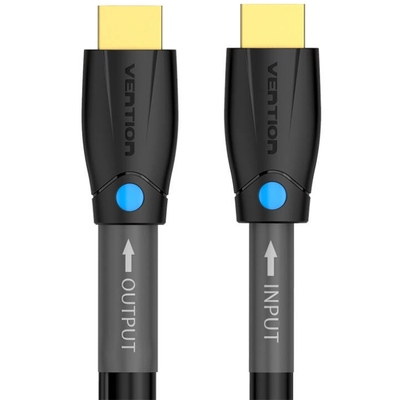 Кабель HDMI M - M,10.0 м, V2.0, Engineering 4K 60Гц 18Gbps HD 7.1  PVC Black Vention