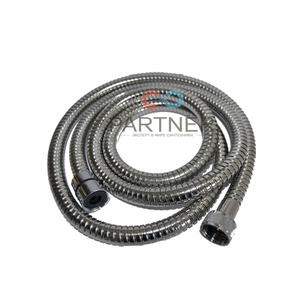 Шланг для душа ANGO 1/2*М22, растяжной усиленный 160-220см