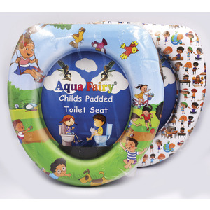 Сиденье-накладка для унитаза мягкое (цвета в ассортименте)