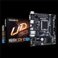 Материнская плата GIGABYTE H610M S2H V2 s1700 H610 2xDDR5 M.2 HDMI D-Sub DP mATX