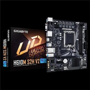 Материнская плата GIGABYTE H610M S2H V2 s1700 H610 2xDDR5 M.2 HDMI D-Sub DP mATX