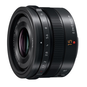 Объектив Panasonic Micro 4/3 Lens 15mm f/1.7 ASPH Black