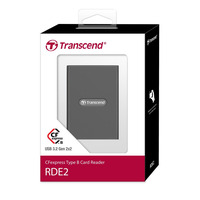 Кардридер Transcend USB 3.2 Type-C > CFexpress Type B Серый