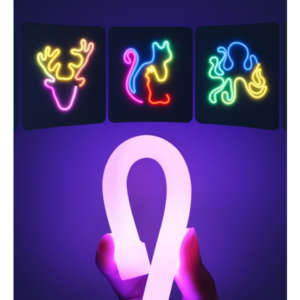 Стрічка світлодіодна розумна Govee H61D3 Neon Rope Light 2, 5м, RGBIC, WI-FI/Bluetooth, Білий (H61D5301)