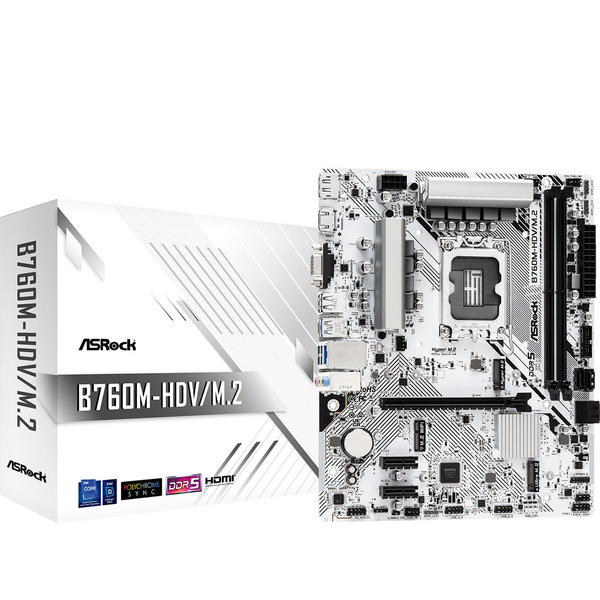 Материнська плата ASRock B760M-HDV/M.2 Socket 1700