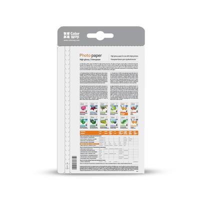 Фотобумага ColorWay глянцевая 200г/м2 10х15см 50 л. (PG2000504R)
