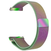 Ремешок BeCover Milanese Style для Samsung Galaxy (20mm)/Watch 5/ Watch 4 40/44mm/Watch 4 Classic 42mm/Watch Active/Active 2 40/44mm/Watch 3 41mm/Gear S2/Classic/Gear Sport Rainbow (707678)