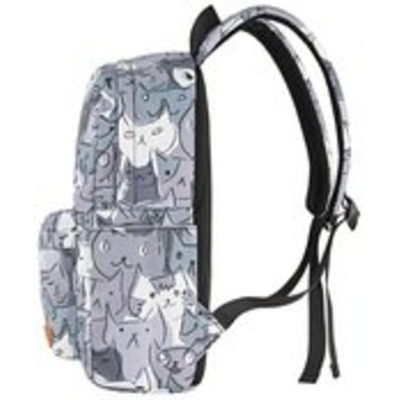 Рюкзак міський 2E TeensPack / Cats, Grey (2E-BPT6114GC)