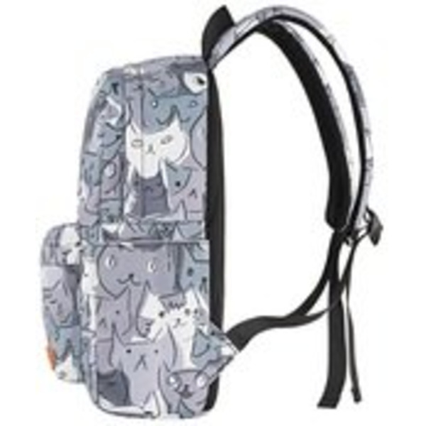 Рюкзак міський 2E TeensPack / Cats, Grey (2E-BPT6114GC)