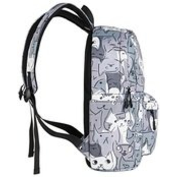 Рюкзак міський 2E TeensPack / Cats, Grey (2E-BPT6114GC)