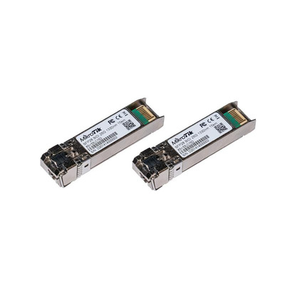 Комплект SFP-Трансиверов MikroTik XS+2733LC15D 1/10/25G 15км 1270nm + 1330nm
