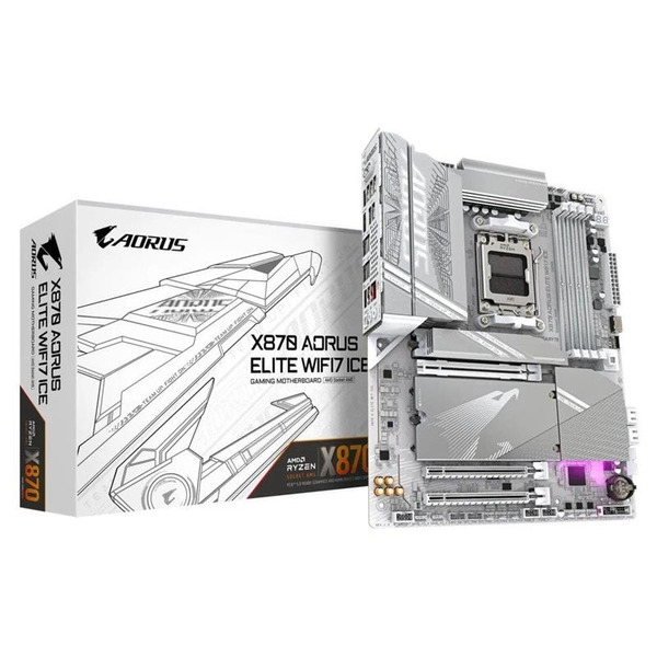 Материнская плата Gigabyte X870 Aorus Elite WiFi7 Ice Socket AM5
